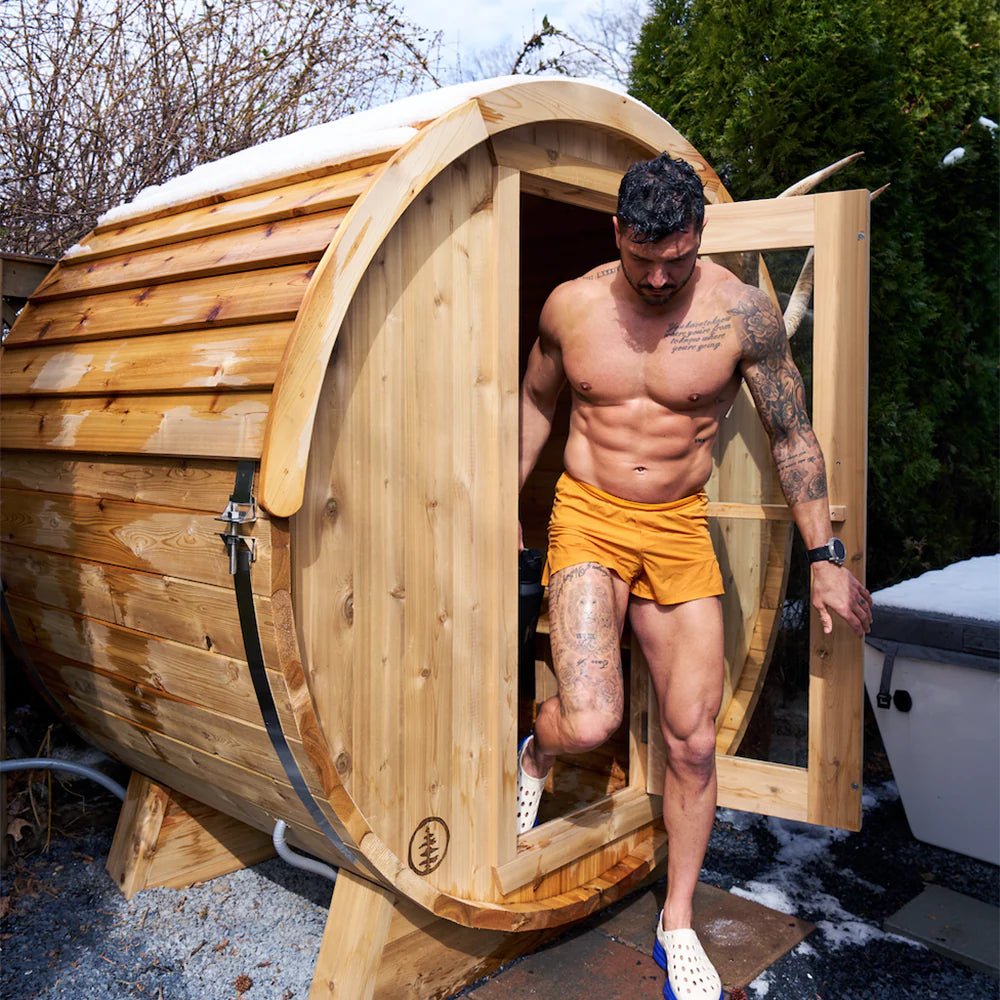 The Eddy Barrel Sauna - The Cold Plunge Store
