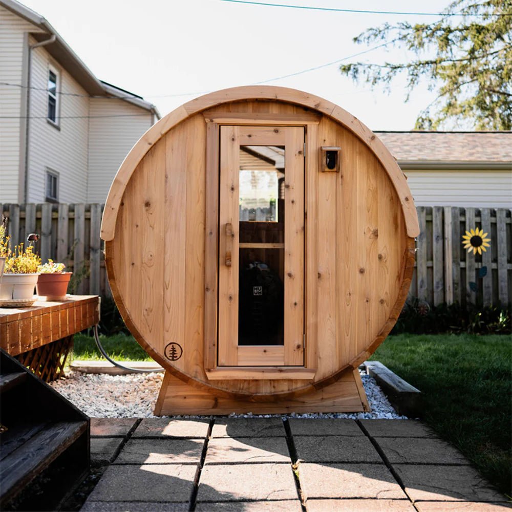 The Eddy Barrel Sauna - The Cold Plunge Store