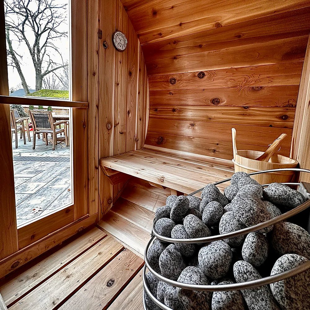 The Eddy Barrel Sauna - The Cold Plunge Store